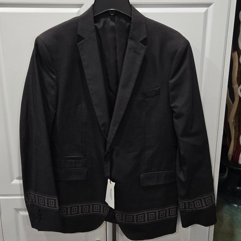 Versace Print Design Single-Breasted Blazer